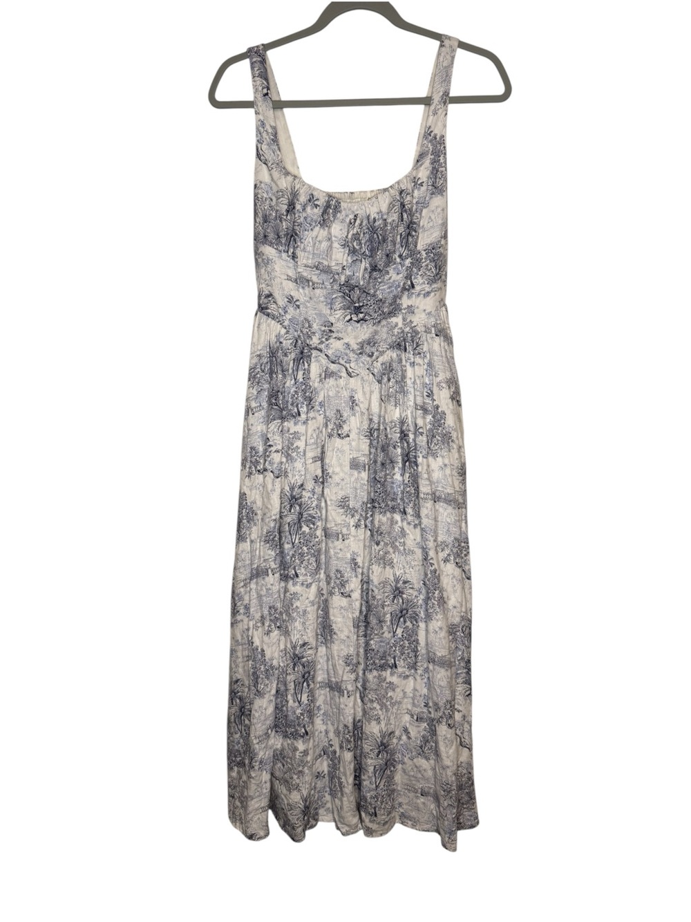 Caroline Constas Printed Maxi Length Dress Size XS